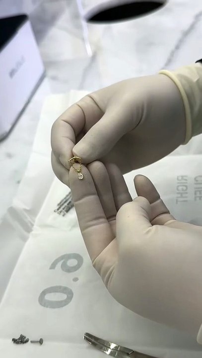 Secret Sparkle: My Hidden Helix Piercing Reveal...