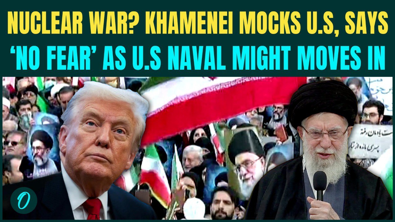 U.S Vs Iran War: Khamenei SLAMS ‘Enemies’ U.S, Israel as 2nd as U.S. Warship Nears Iran| FULL VIDEO