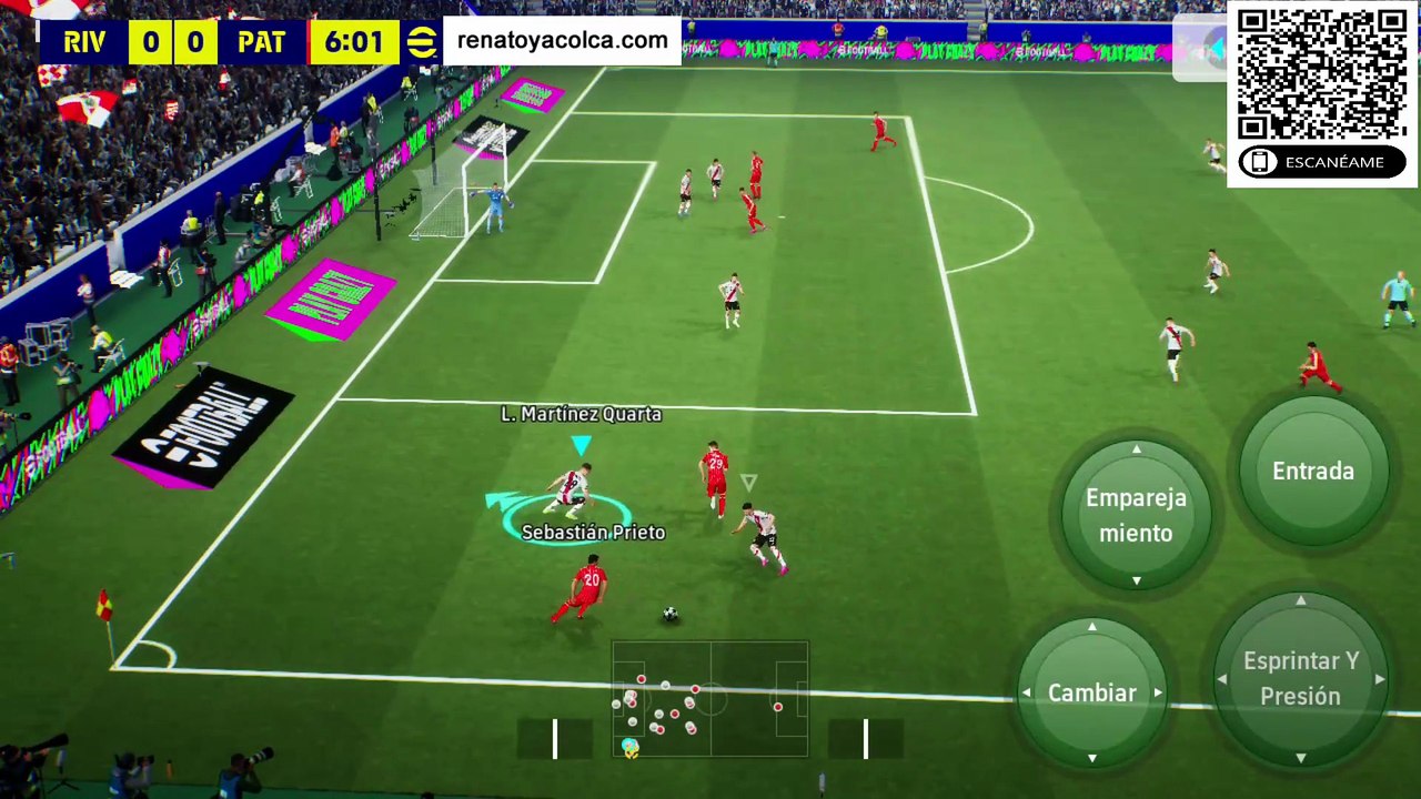 EFOOTBALL 2026 MOBILE GAMEPLAY - ARGENTINOS JUNIORS vs. RIVER PLATE - LIGA ARGENTINA | [60 FPS]