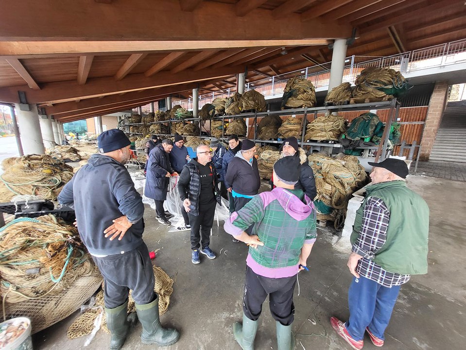 Pescatori in stato di agitazione