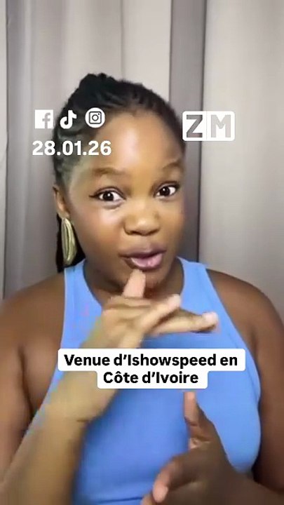 La venue d'Ishowpeed en Côte d'Ivoire