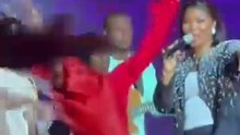 Roseline Lyao au concert de Mariam Ba Lagaré