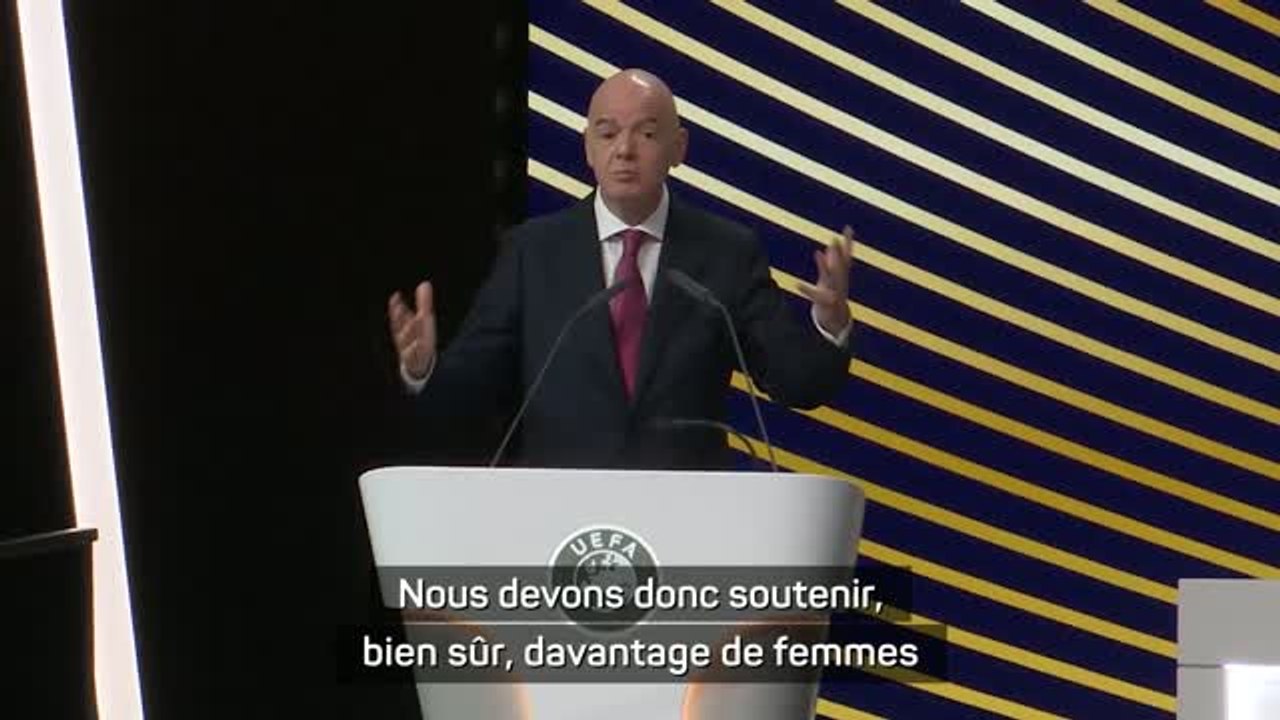 FIFA - Infantino : “Il faut plus de femmes à des postes importants dans le football”