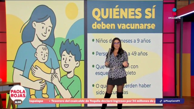 ¿Quiénes deben vacunarse contra el sarampión? | DPC con Paola Rojas