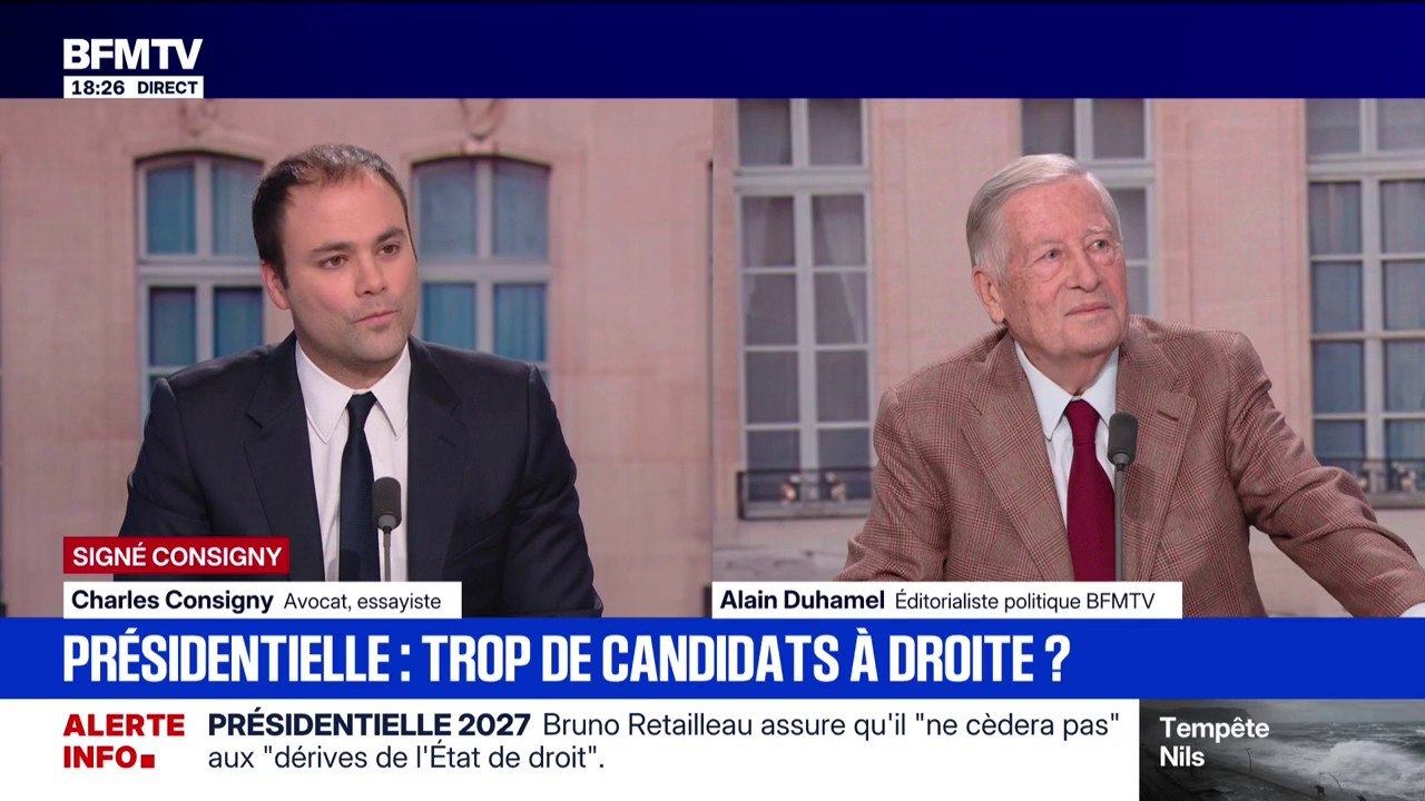 SIGNÉ CONSIGNY - Bruno Retailleau à la présidentielle de 2027: "C'est une candidature assez radicale à droite" estime Charles Consigny, avocat et essayiste