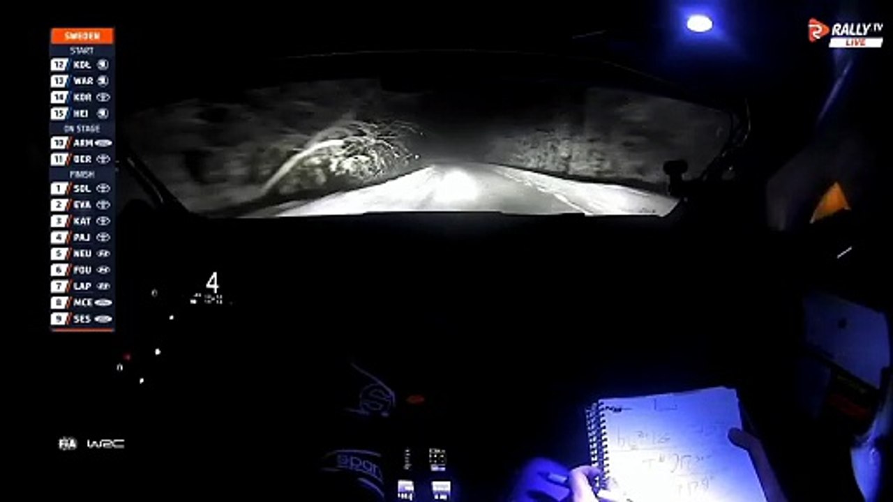 WRC Sweden 2026 SS1 Armstrong Big Off