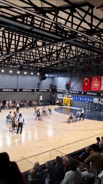 İlk Yarı Sonucu - Beşiktaş 47-48 Fenerbahçe - Tekerlekli Sandalye Basketbol Süper Ligi 13. Hafta