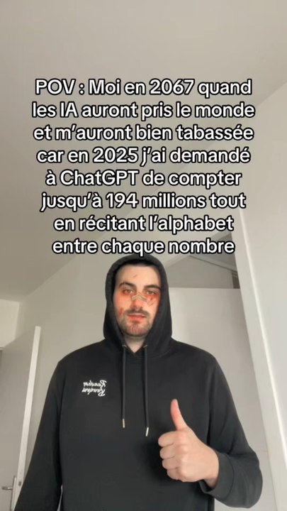 Excuse moi ChatGPT… inspiré d’un tweet anglais ahah