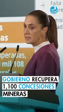 Gobierno recupera más de 1,100 concesiones mineras por falta de pagos o especulación