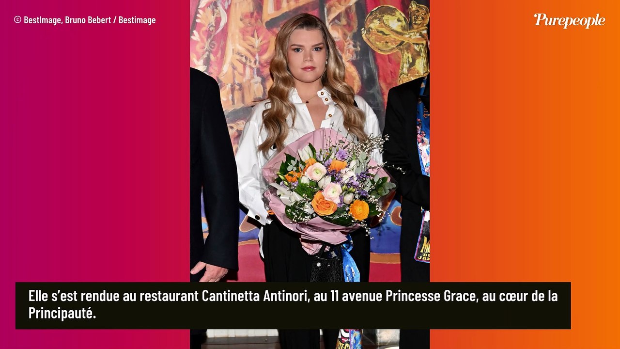 Le plat le moins cher ne coûte que 19 euros : Camille Gottlieb, la fille de Stéphanie de Monaco, de passage dans un restaurant de Monte-Carlo