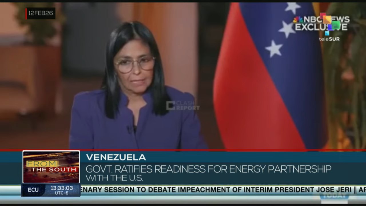 Venezuela | Govt. ratifies readiness for energy partnership with the U.S.
