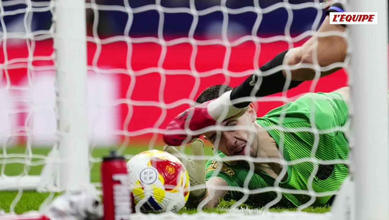 Quatre buts en une mi-temps : l'Atlético de Madrid corrige le FC Barcelone et met un pied en finale de la Coupe du Roi - Foot - Coupe du Roi