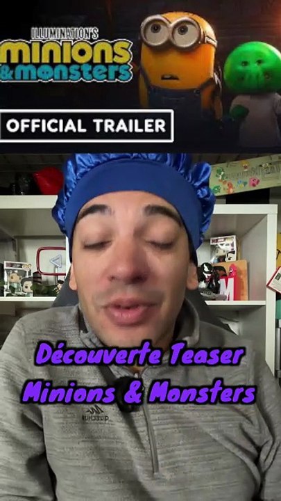 découverte teaser des minions & monsters