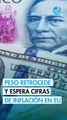 Peso mexicano retrocede levemente contra el dólar; espera cifras de inflación de EU