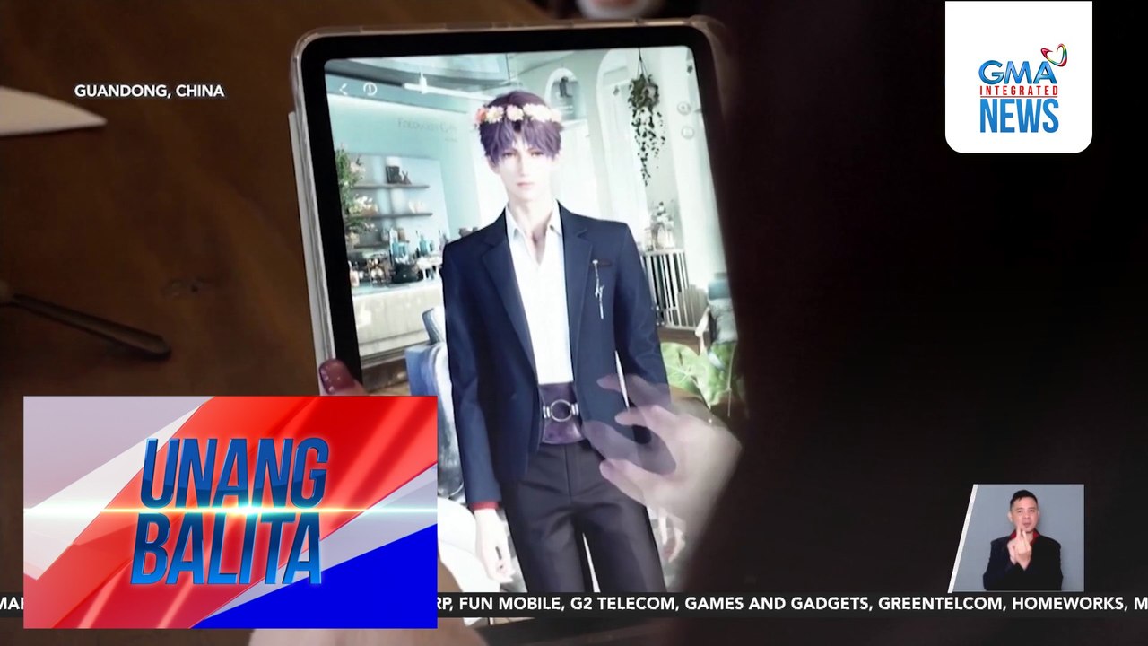 Mobile dating game kung saan puwedeng magkaroon ng virtual boyfriend, patok sa China | Unang Balita
