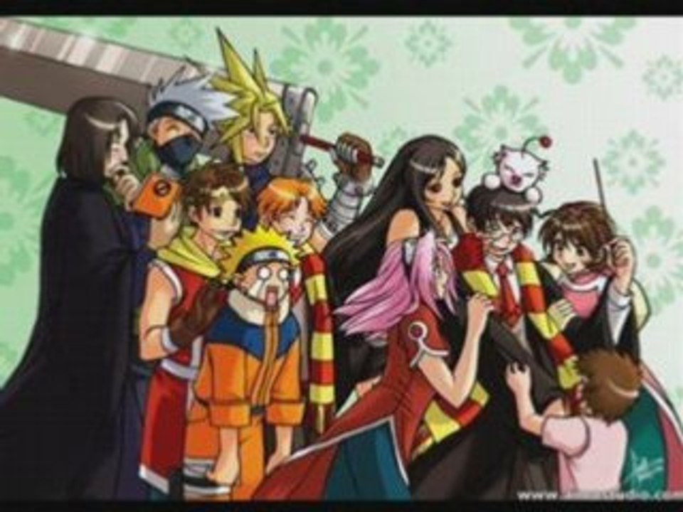 Amv naruto -Television Rules the Nation: Daft punk