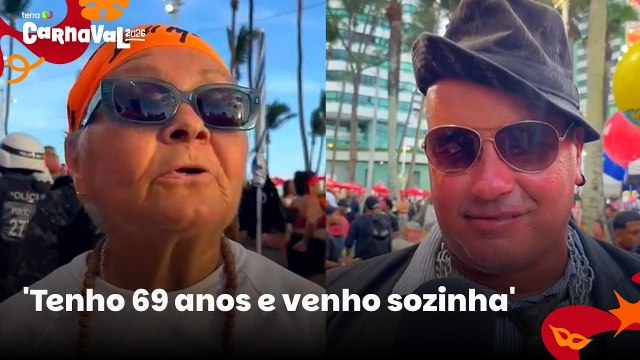 Fantasia de Robyssão e idosa fã de Bell Marques: foliões enaltecem ícones do carnaval de Salvador