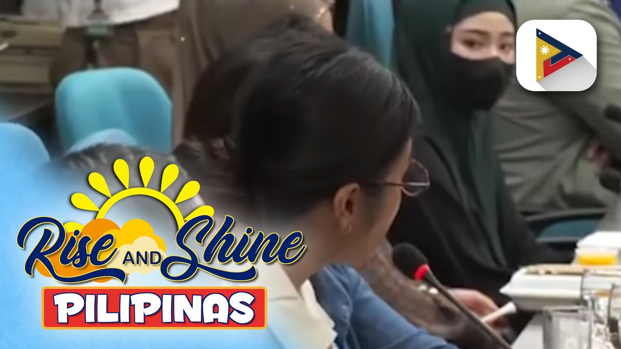 Ilang survivor ng lumubog na M/V Trisha Kerstin 3, ikinuwento sa pagdinig ng Kamara ang pahirapang pagkuha ng life vest | ulat ni Vel Custodio