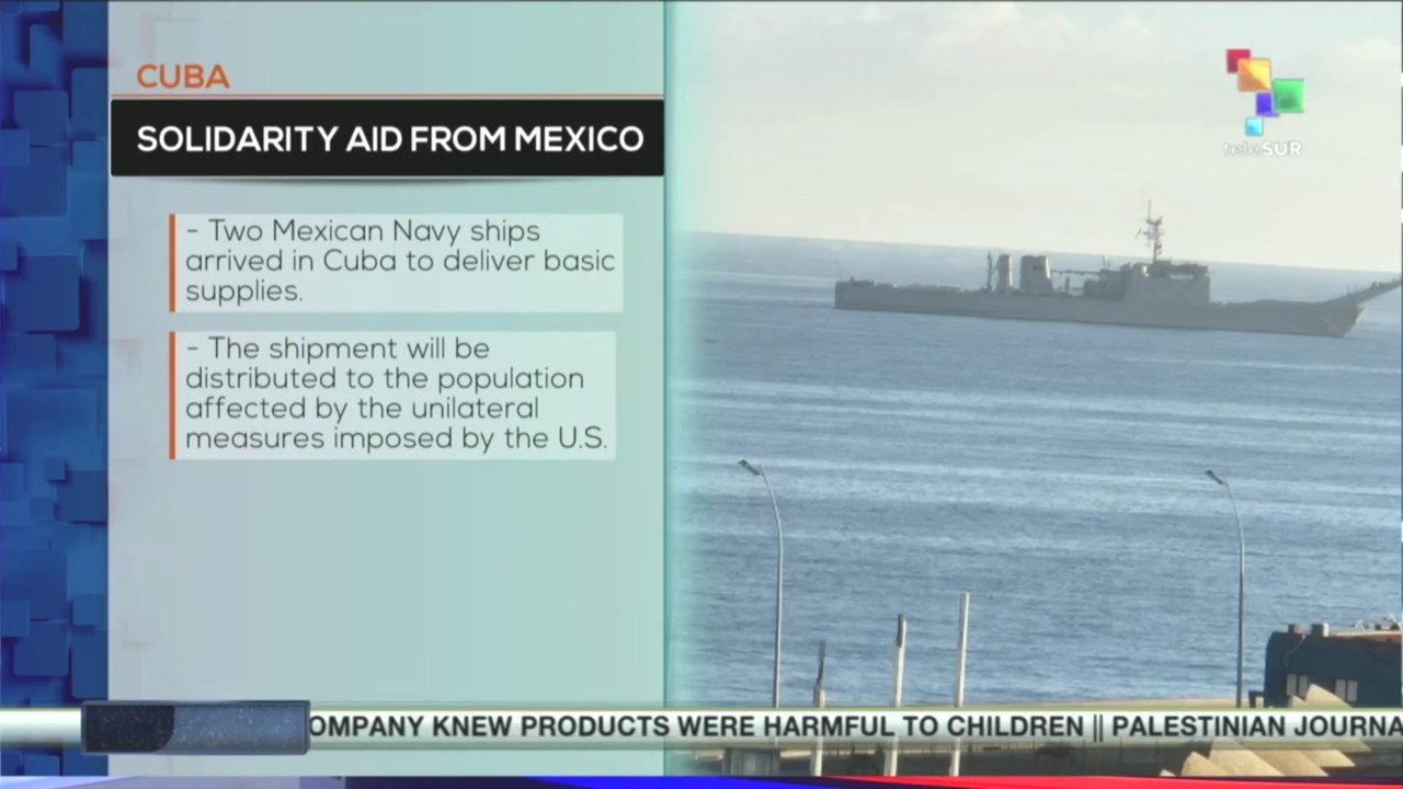 Cuba | Island receives solidarity aid from Mexico amid intensified U.S. blockade