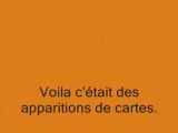 Apparition de cartes