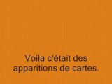 Apparition de cartes