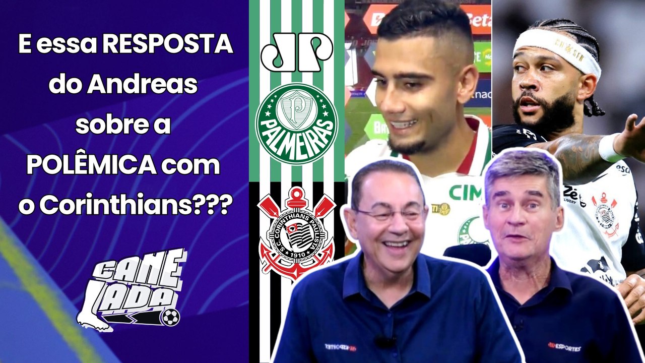 "FOI SENSACIONAL a RESPOSTA do ANDREAS PEREIRA! SACANEARAM ele após o JOGO contra CORINTHIANS e..."