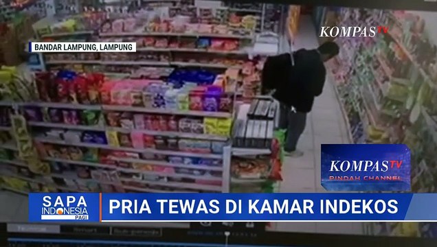 Rekaman CCTV Ungkap Aktivitas Terakhir sebelum Pria Tewas dengsn Kepala Terbungkus di Kamar Indekos