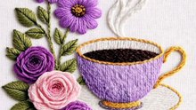 Beautiful Floral Embroidery Patterns Collection | Colorful Flower Designs