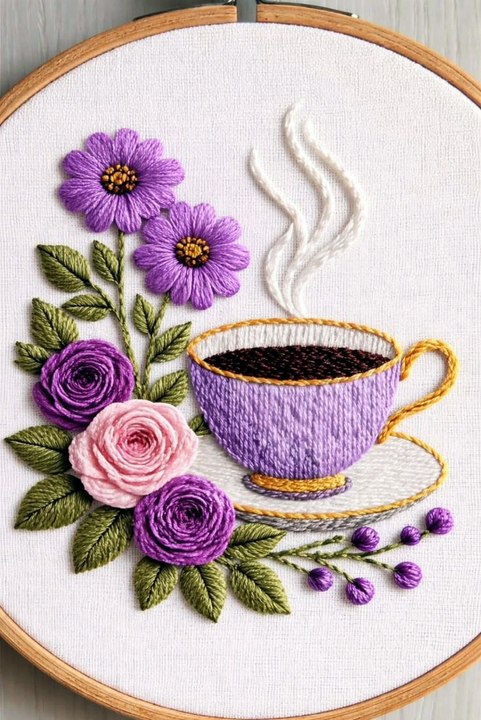 Beautiful Floral Embroidery Patterns Collection | Colorful Flower Designs