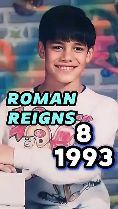 ROMAN REIGNS Age Transformation (1985-2024) Roman reigns life journey evolution #romanreigns #otc
