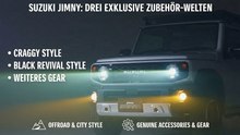 2026 Suzuki Jimny | Genuine Accessories in 3 Varianten