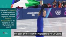 Fontana makes Italy history after 13th medal