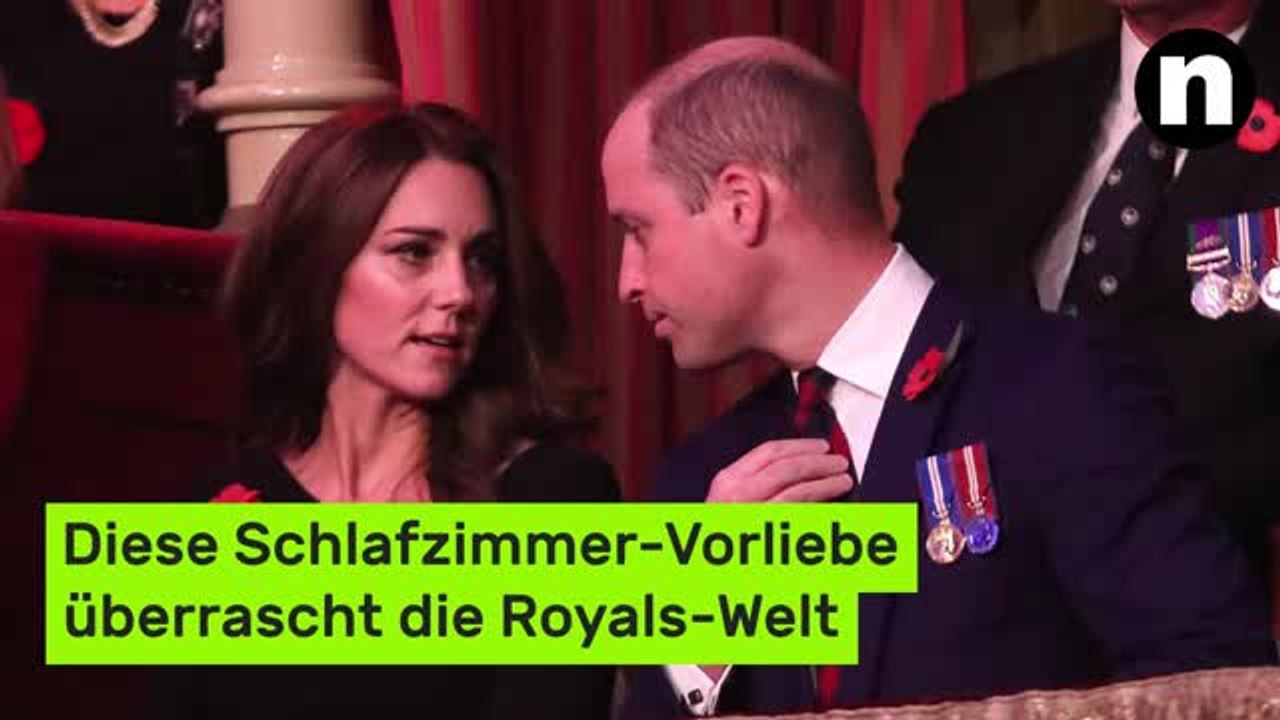 Prinzessin Kate und Prinz William: Diese Schlafzimmer-Vorliebe überrascht die Royals-Welt