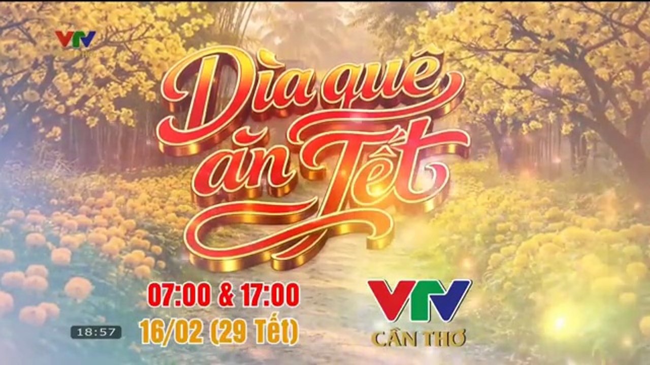 VTV Cần Thơ | Trailer chương trình ca nhạc: Dìa quê ăn Tết