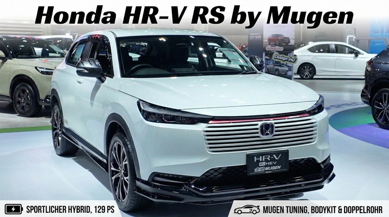 2026 Honda HR-V RS Facelift | Mugen Paket im Detail