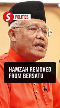 Hamzah sacked from Bersatu with immediate effect