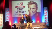 2019 – Johnny Hallyday – David Hallyday au Hôtel Palladia à Toulouse (22 janvier)