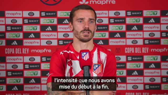 Atlético - Griezmann : "Il nous reste encore un match à jouer"