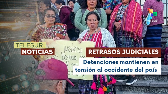 Exautoridades indígenas siguen detenidas tras protestas en Guatemala