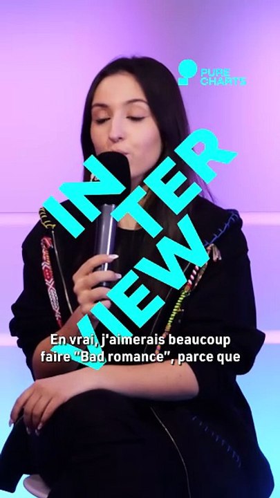 Ambre (Star Academy) en interview : "Le premier single ça va vraiment être ma carte de visite"