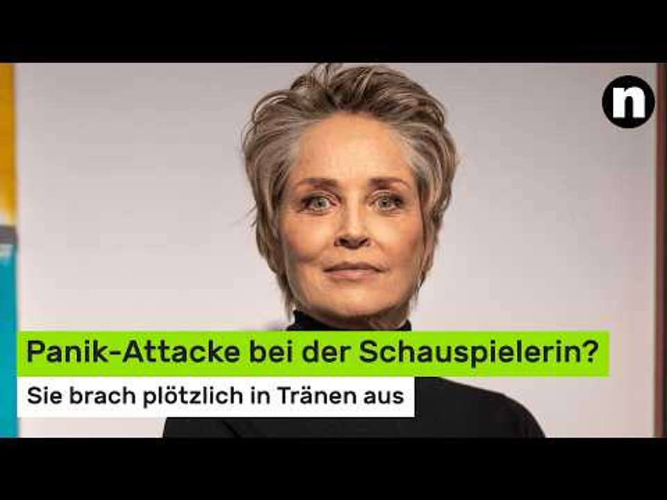 Sharon Stone in Wien: Panik-Attacke bei der Schauspielerin? Sie brach plötzlich in Tränen aus