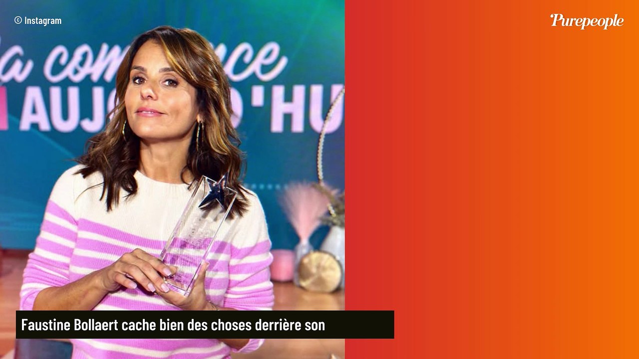 Faustine Bollaert perd ses moyens après un tournage de Ca commence aujourd'hui, ses enfants Abbie et Peter présents pour elle