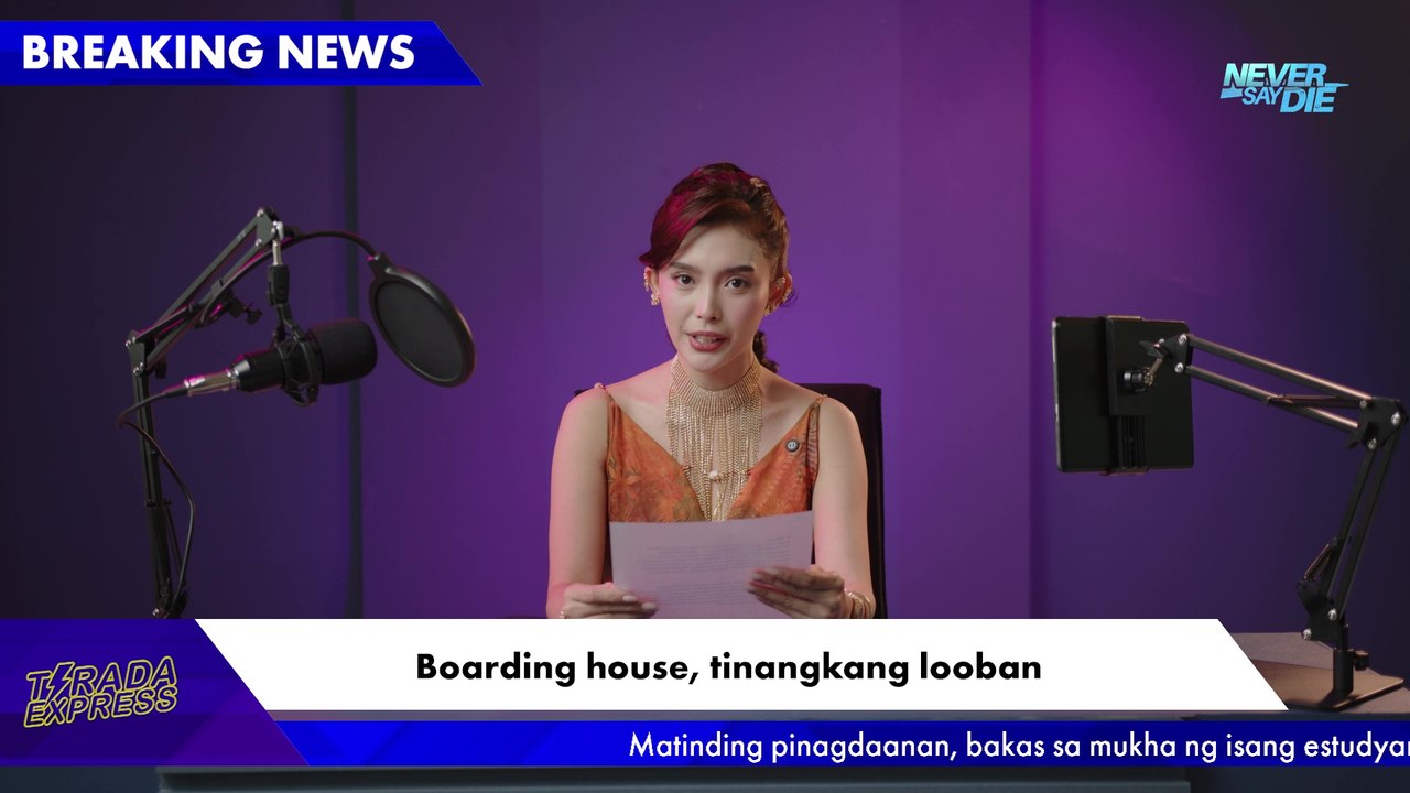 Analyn Barro delivers the news | Never Say Die