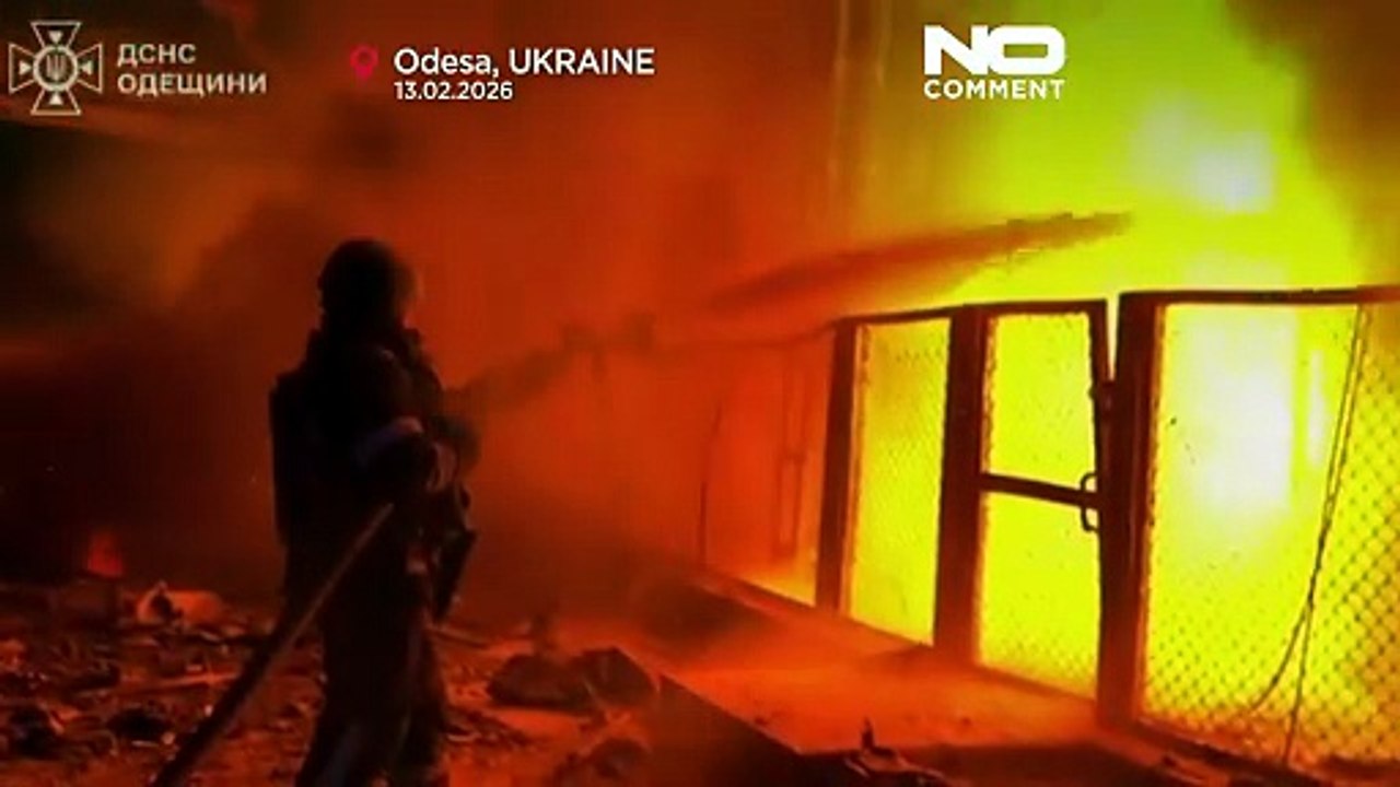 Ουκρανία: Μαζική ρωσική επίθεση με drones σε λι...