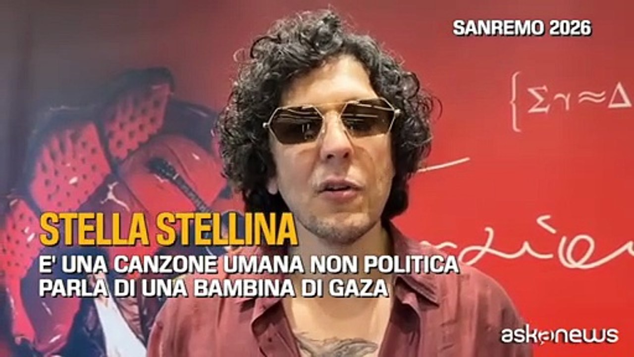 Ermal Meta a Sanremo 2026 con "Stella stellina": «È un brano umano non politico»