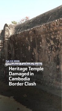 Heritage Temple Damaged in Cambodia Border Clash