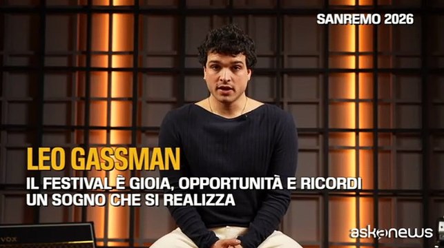 Leo Gassmann torna a Sanremo (già) per la terza volta, emozionato più che mai