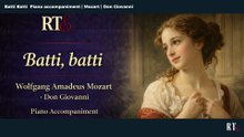 Batti Batti ( Mozart | Don Giovanni )  Piano accompaniment