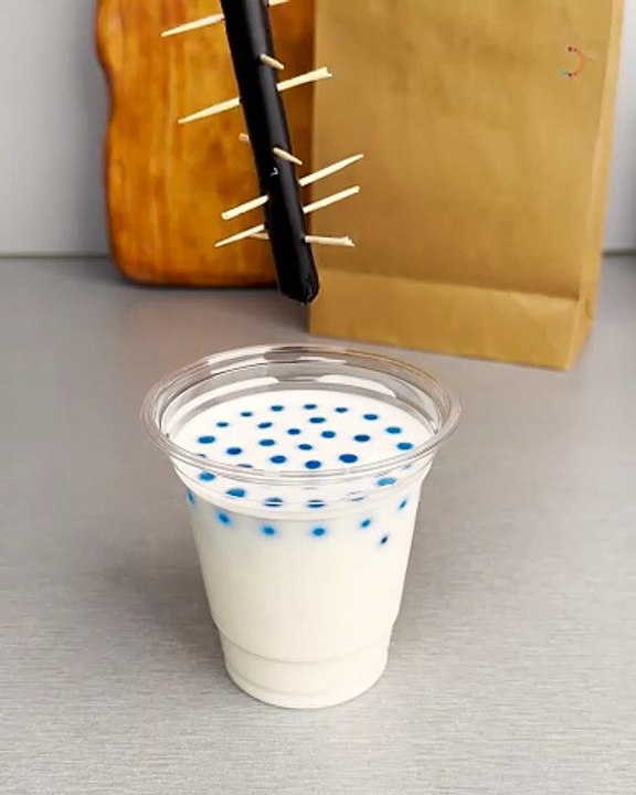 Molecular magic inside your cup! 🧪✨