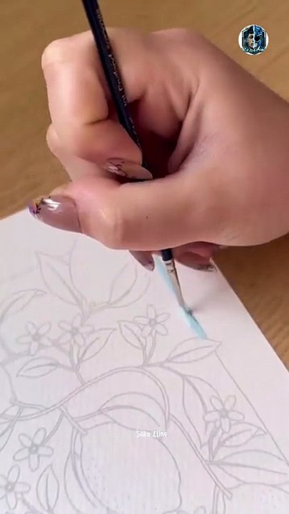Mastering Layers: How to Paint a Detailed Lemon Tree Branch